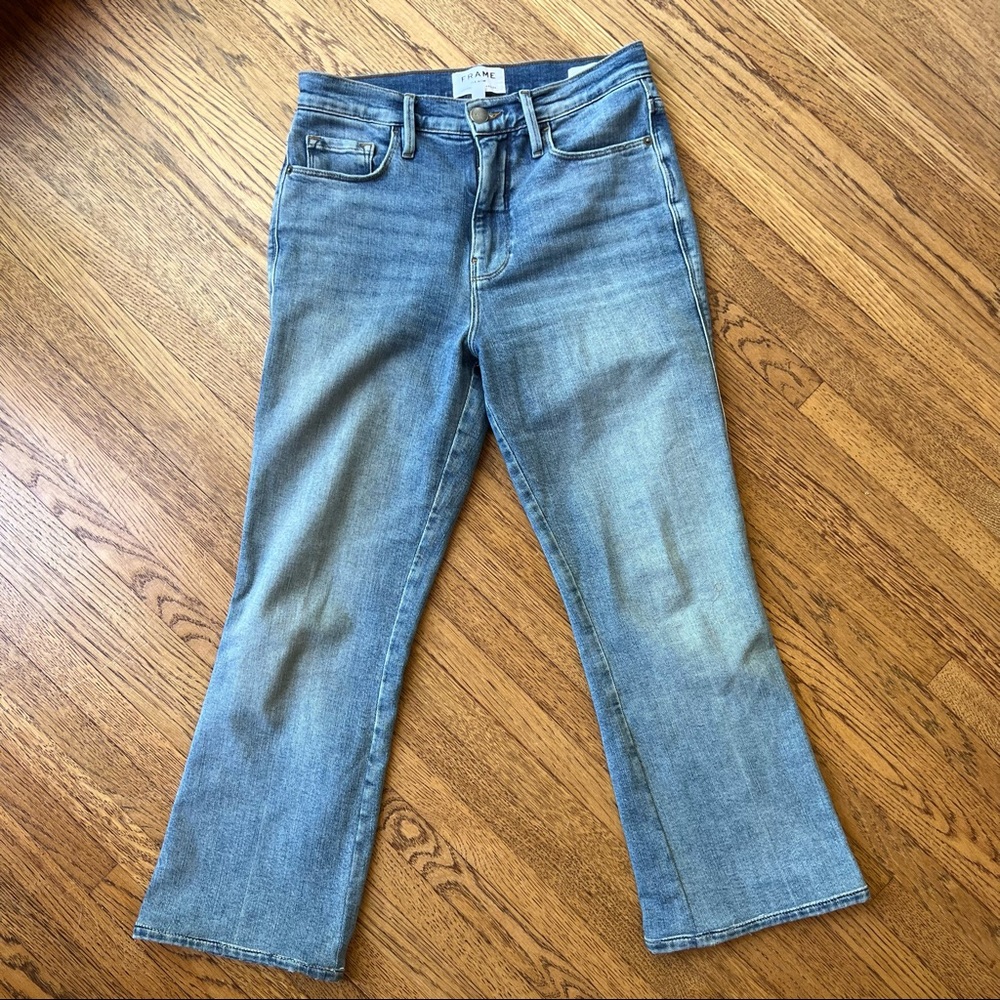 Frame Le Sylvie Kick Boot Jean